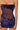 Extra View Enjoy The View Mesh Panel Sequin Mini Dress In Dark Purple