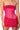 Extra View Enjoy The View Mesh Panel Sequin Mini Dress In Pink