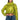 Front View Esme Green Metallic Sweater