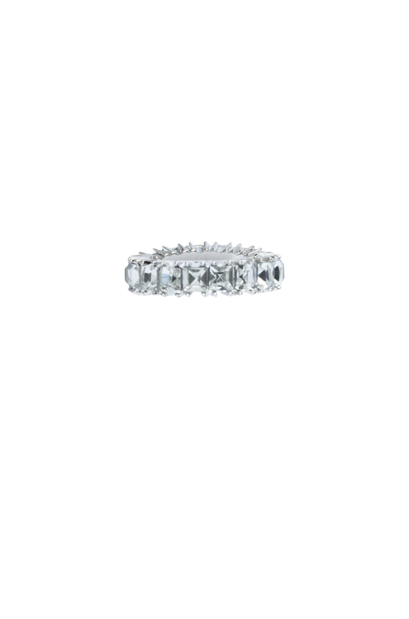Back View Essential Bling Ring Set In Silver 2