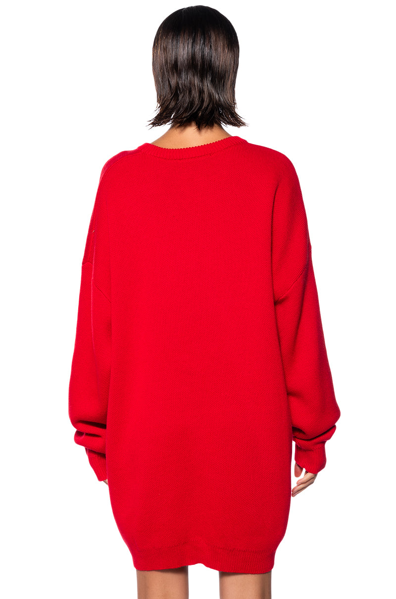 Detail View Et Voila Oversized Sweater