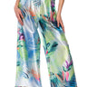 Front View Etta Extra Wide Floral Pant