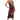 Front View Everly Printed Midi Dress