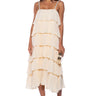 Front View Every Bit Of Pretty Ruffle Maxi Dress