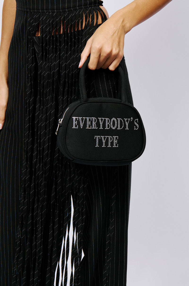 Front View Everybodys Type Mini Purse