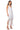 Back View Everything Entrance Fringe V Neck Maxi Dress In White