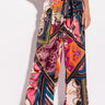 Front View Excuse Me Tie Front Wide Leg Palazzo Pants