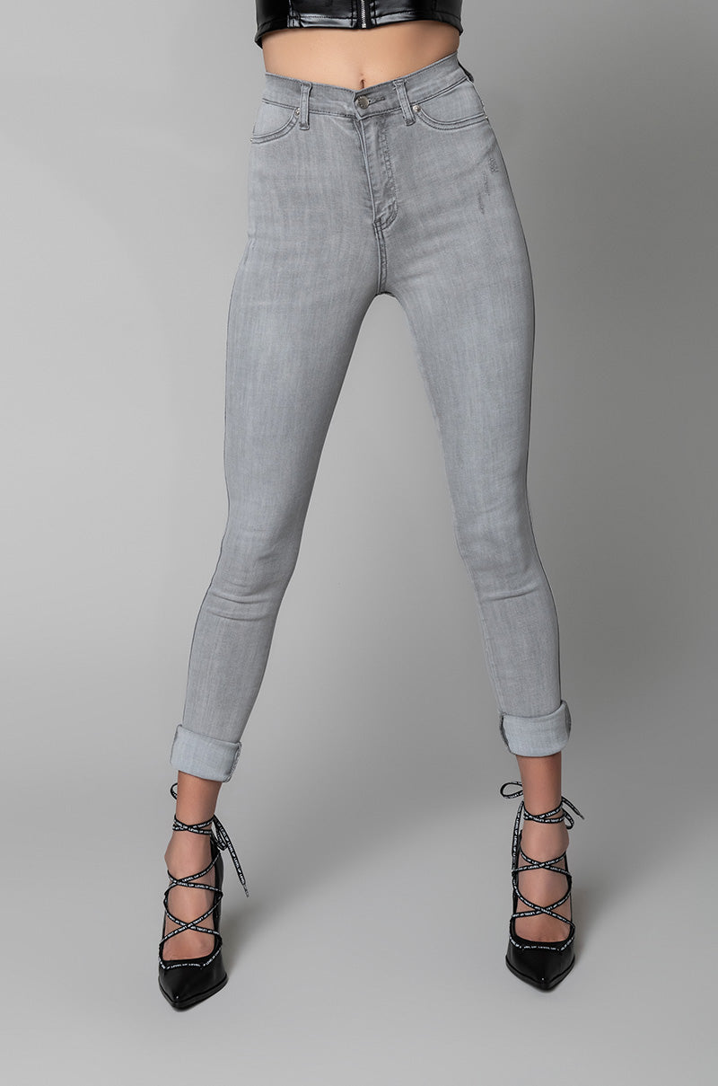 FLEX-FIT HIGH WAISTED SUPER STRETCHY SKINNY JEANS view 0