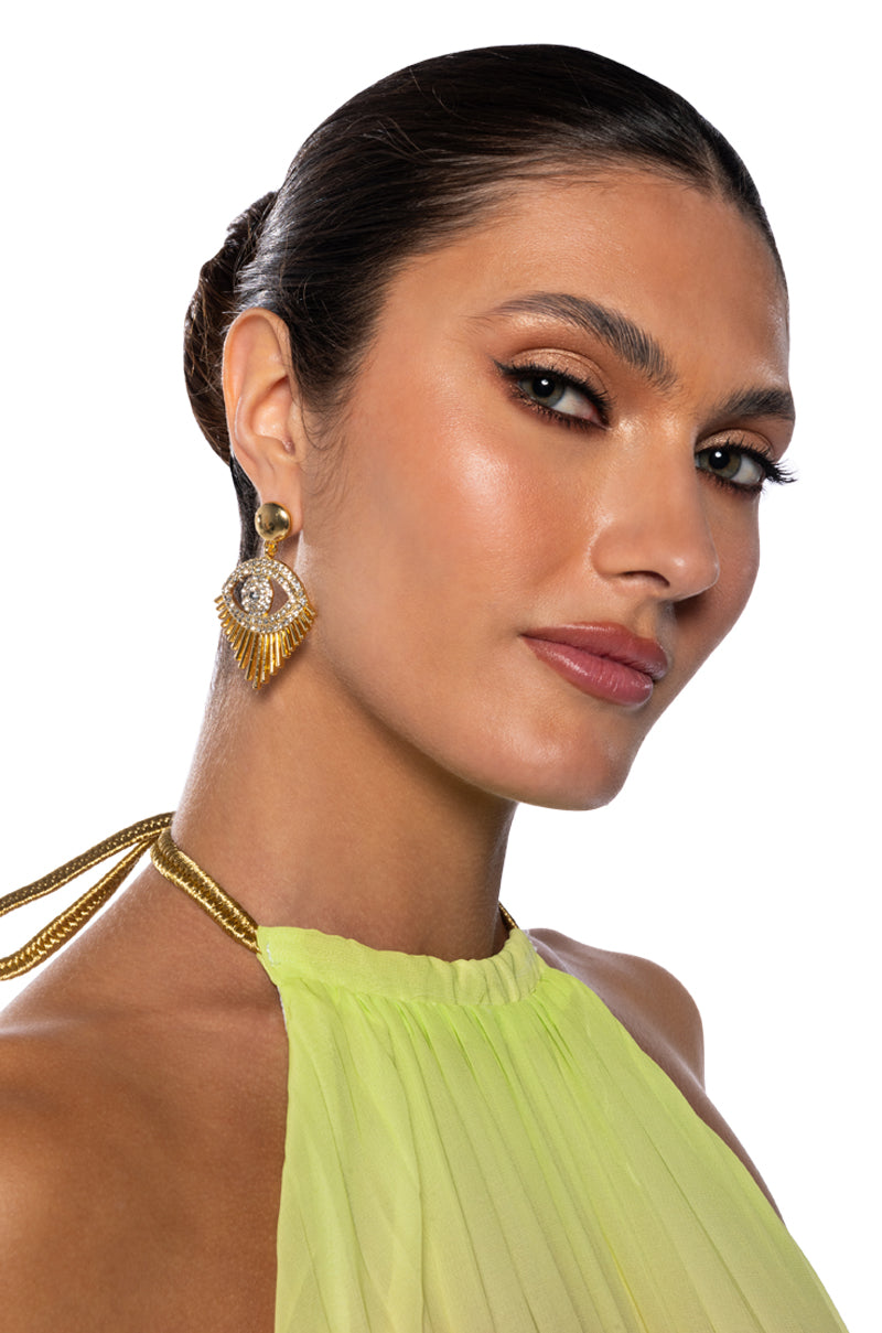 Front View Eyes On You Earring