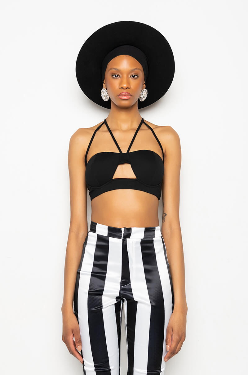 Back View Fading Nights Bralette Top