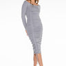 Front View Fall In Love Again Off The Shoulder Sweater Dress