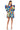 Side View Fall In Love Collared Mini Dress In Multi