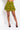 Front View Fall Vibes Only Plaid Knit Mini Skirt in Yellow Multi