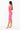 Side View Fancy Af Wrap Front Bandage Mini Dress in Pink