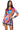 Front View Fangirling Printed Top And Skort Set