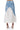 Full View Fantasia Tulle Detail Denim Maxi Skirt