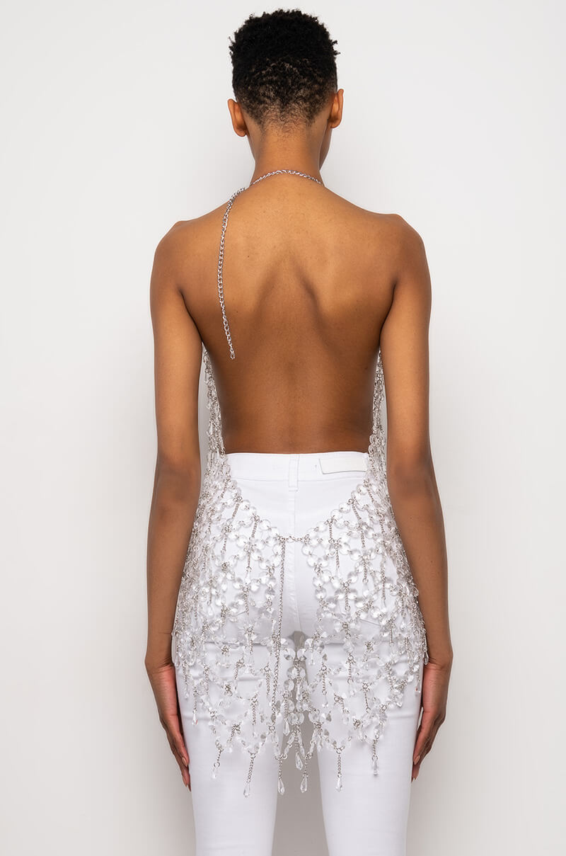 Extra View Fantasy Drip Dress Body Chain