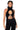 Front View Fara Turtleneck Knit Halter Top