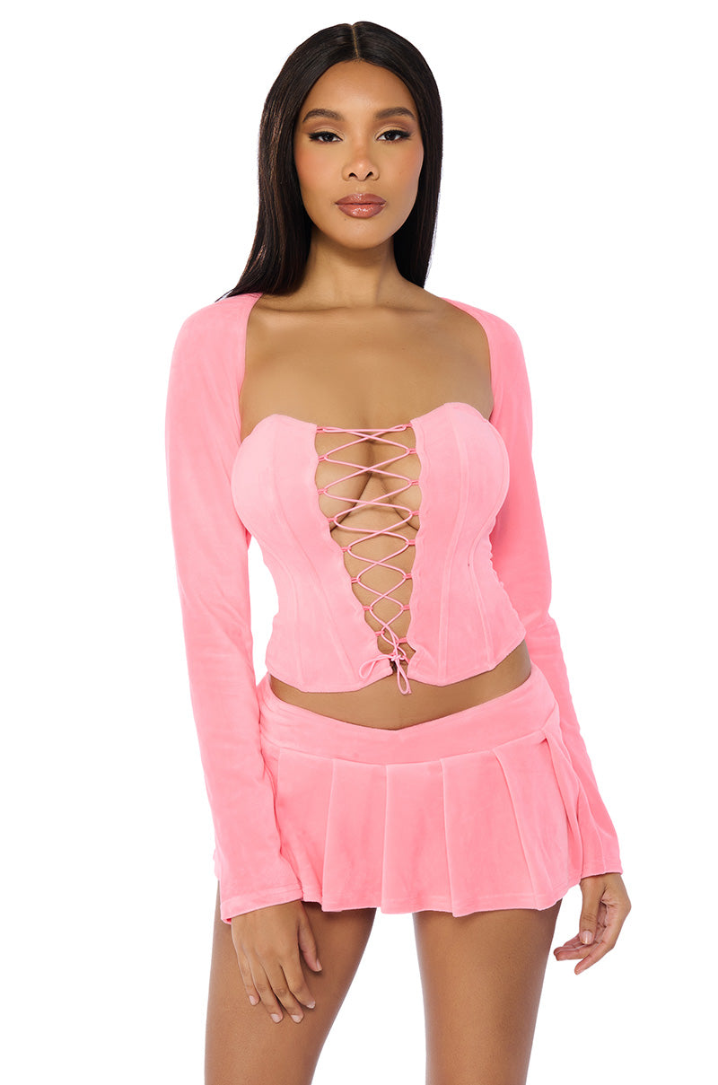 Front View Fashion Icon Bolero
