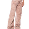 Front View Faye Distressed Relaxed Fit Jeans