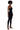 Front View Feelin Myself Bodycon Tube Jumpsuit In Black