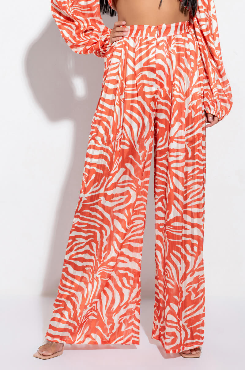 FEELING GOOD LIVING BETTER PALAZZO PANT view 0