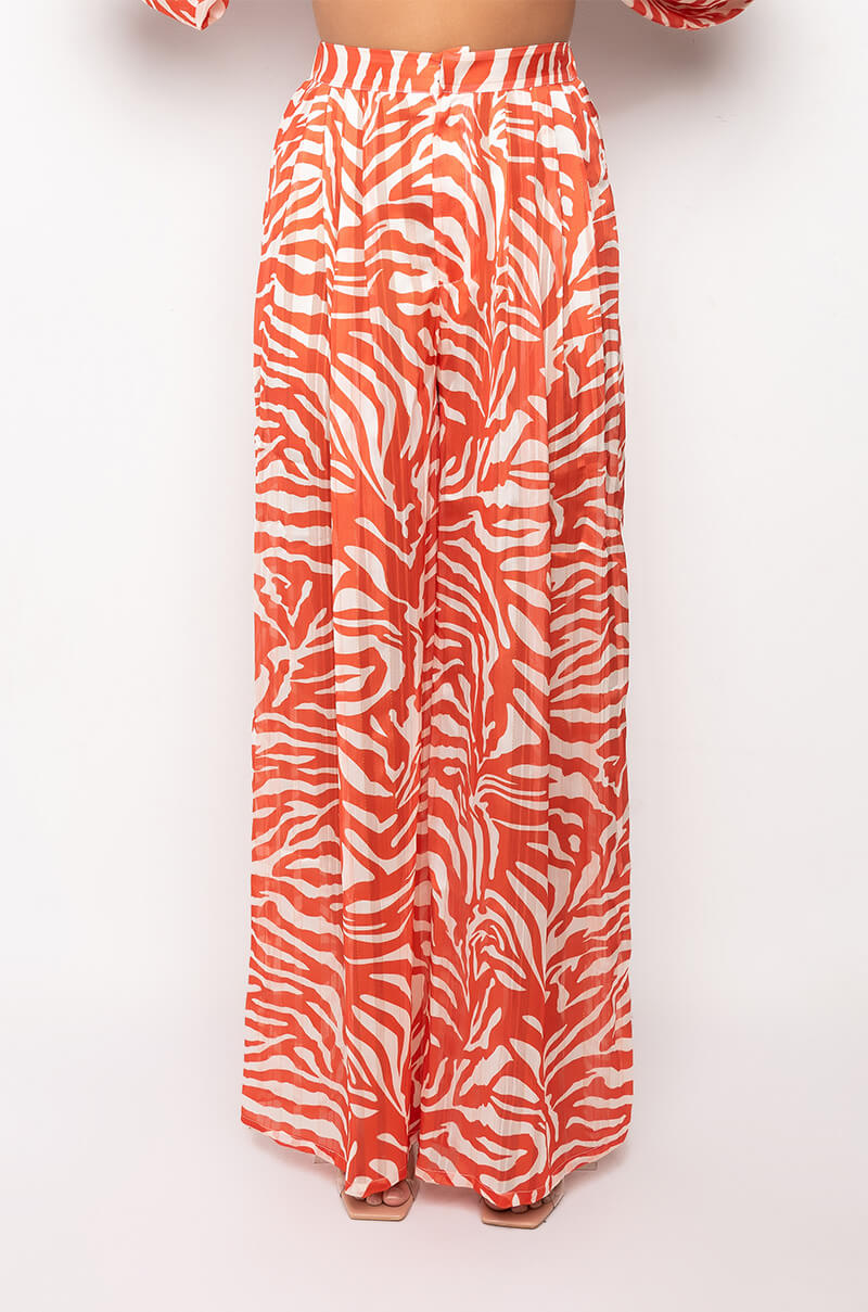Back View Feeling Good Living Better Palazzo Pant