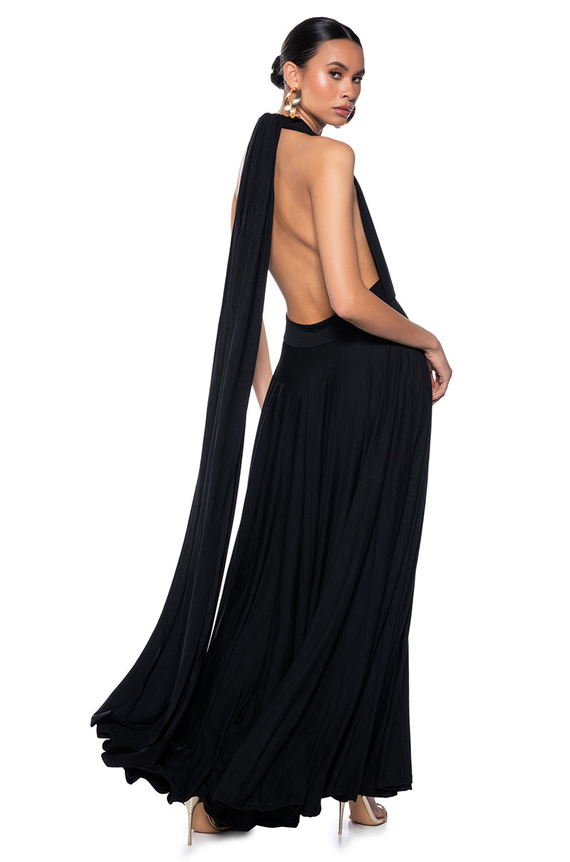 FEELING LOOSE MULTIFUNCTIONAL MAXI DRESS AKIRA FEELING LOOSE MULTIFUNCTIONAL MAXI DRESS AKIRA