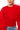 Extra View Feeling Red Cascading Tulle Detail Sweatshirt