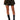 Front View Felix Camo Pleated Mini Skirt