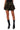 Front View Felix Camo Pleated Mini Skirt