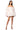 Side View Felt Cute Pearl Embellished Mini Dress