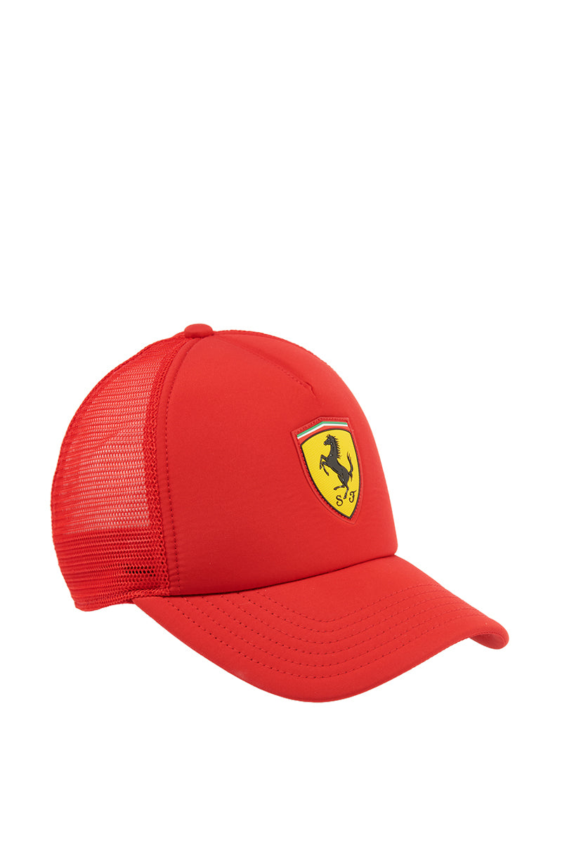Back View Ferrari Hat In Red