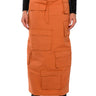 Front View Field Of Dreams Cargo Maxi Skirt