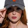 Front View Fiery Heart Cap