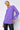 Front View Fila Luce Sweatshirt in Light Purple