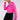 Front View Fila Luigia Long Sleeve Crop Tee in Pink