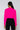 Back View Fila Luigia Long Sleeve Crop Tee in Pink