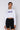 Front View Fila Luigia Long Sleeve Crop Tee in White