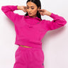 Front View Fila Marina Hoodie in Pink