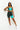 Full View Fila Womens Indira Bra Top in Urban Chic Blue Turquoise Turtle Dove