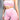 Front View Fila Womens Iris Bike Short in Candy Pink