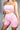 Front View Fila Womens Iris Bike Short in Candy Pink