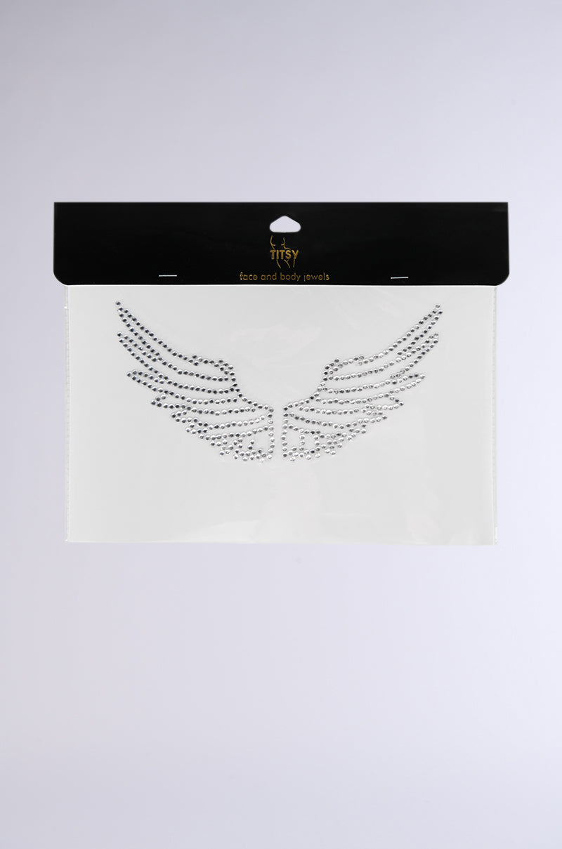 Side View Find My Wings Body Gems