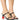 Front View Finishing Touches Nail Polish Mule Sandal In Black