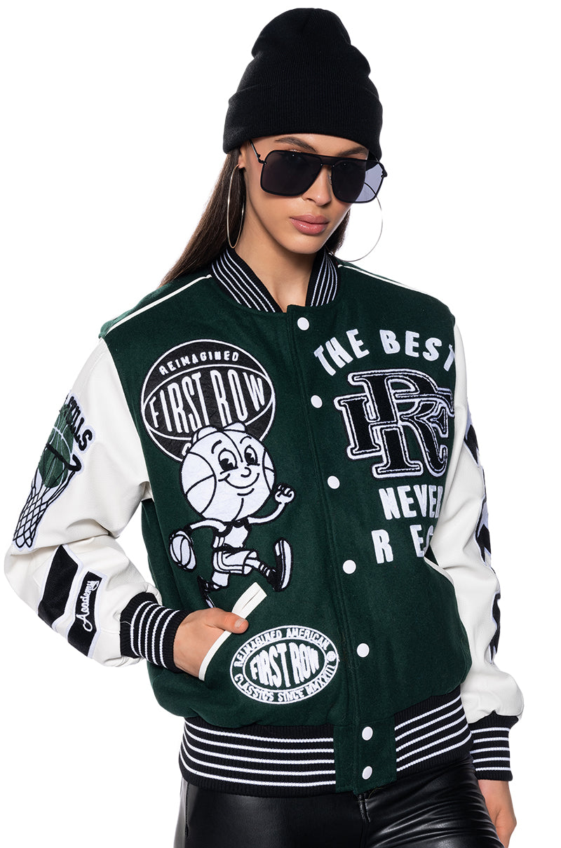 Detail View First Row The Best Oversized Bomber