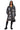 Front View First Row Varsity Wool Patch Trench Coat