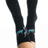 Front View Flame Socks