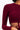 Detail View Flawless Long Sleeve Mock Neck Top in Burgundy