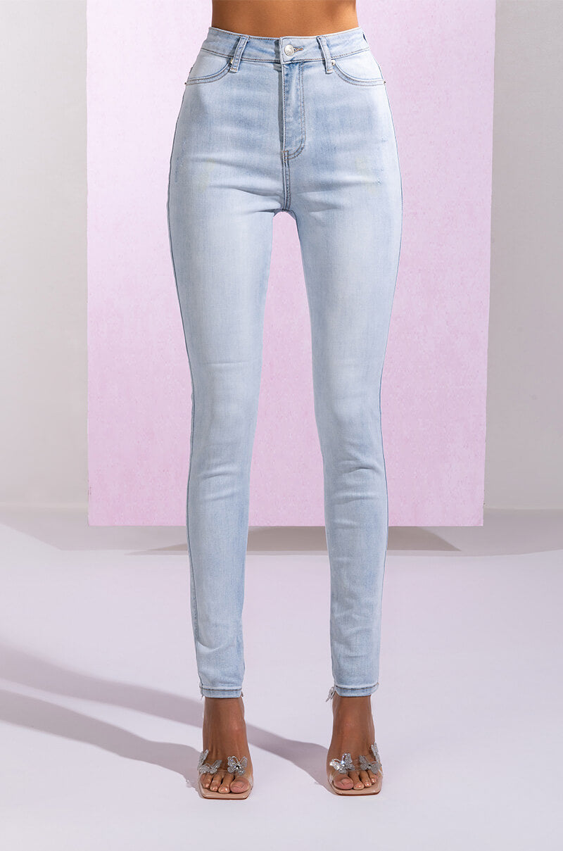 Detail View Flex Fit Extreme Stretch Butterfly Booty High Rise Skinny Jeans  11